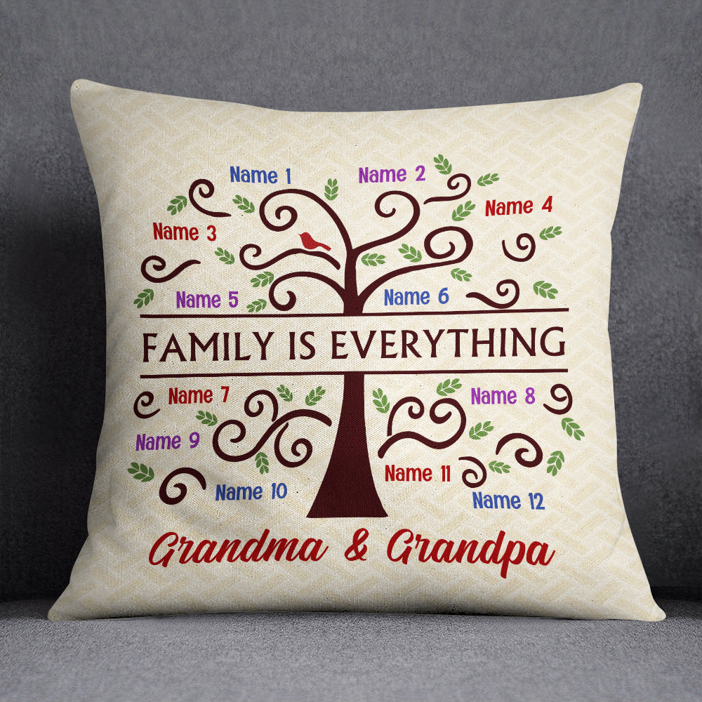 Personalized Grandma Family is Everything Pillow FB261 67O57