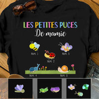 Personalized Grandma Mom Mamie Bug  French T Shirt AP177 73O57 thumb 1
