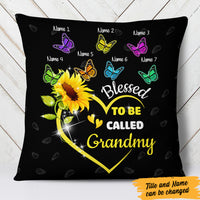 Personalized Mom Grandma Happiness Pillow AP21 26O47 (Insert Included) thumb 1