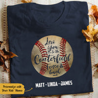 Personalized Dad Baseball  T Shirt MY123 85O58 thumb 1