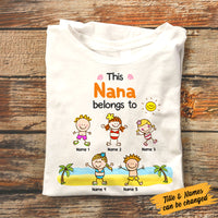 Personalized Grandma Mom T Shirt JN142 26O58 thumb 1