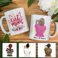 Personalized Cat Mom Mug MR171 73O60 thumb 1