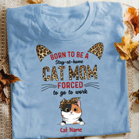 Personalized Cat Mom T Shirt MR251 26O57 thumb 1