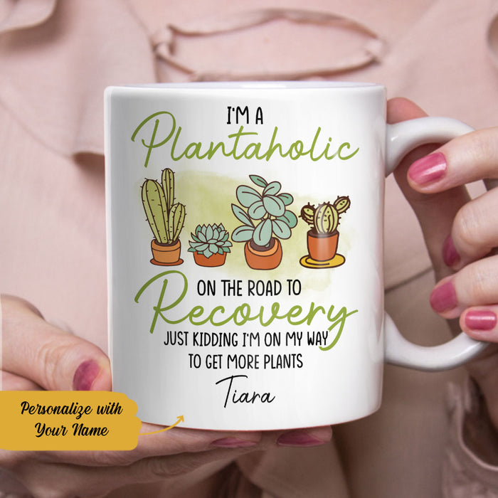 Personalized Plantaholic Recovery Mug AG253 81O58 1