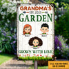 Personalized Mom Grandma Garden Metal Sign JN292 26O47 1