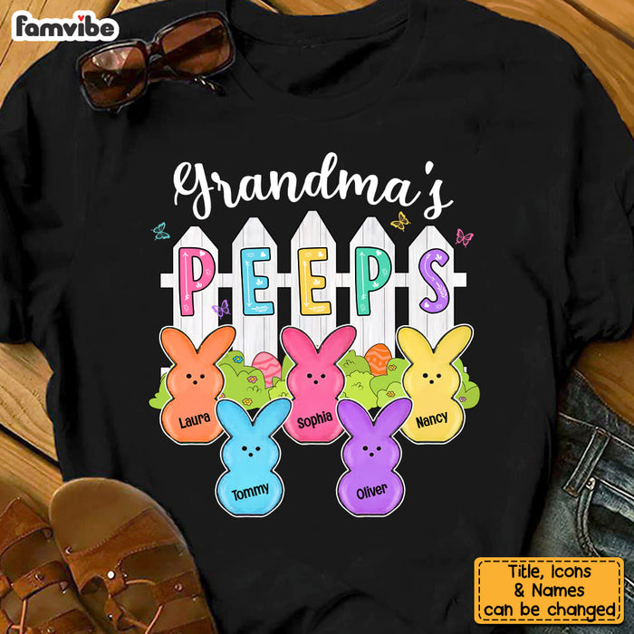 Personalized Grandma Peeps Easter Shirt - Hoodie - Sweatshirt 22883 31716 1