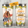 Personalized Girl Friends Sisters By Heart Steel Tumbler AG52 26O58 1