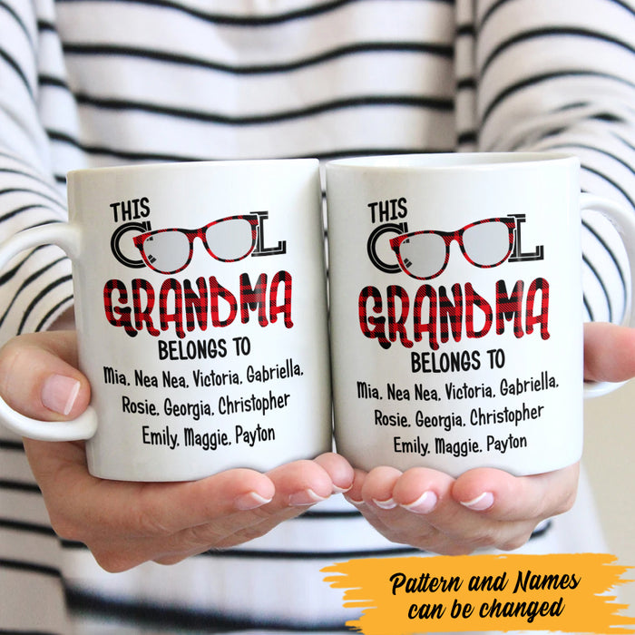 Personalized Cool Grandma Christmas Pattern Mug OB82 81O47 1