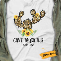 Personalized Sunflower Leopard Cactus Plant Shirt AG277 81O34 thumb 1