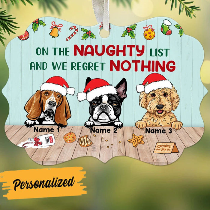 Personalized Dog Christmas MDF Ornament NB71 26O58 1