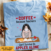 Personalized Teacher Coffee T Shirt JN12 26O47 thumb 1
