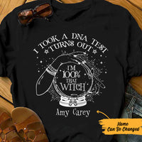 Personalized Witch Halloween T Shirt JL173 85O57 thumb 1