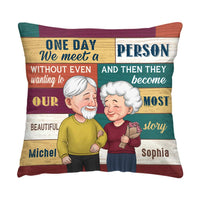 Personalized Couple Gift Our Beautiful Story Pillow 30959 thumb 1