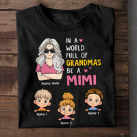 Personalized Mom Grandma Be A Mimi T Shirt JN243 30O58 thumb 1