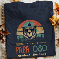 Personalized Dad Camping  Padre Spanish T Shirt AP137 30O57 thumb 1