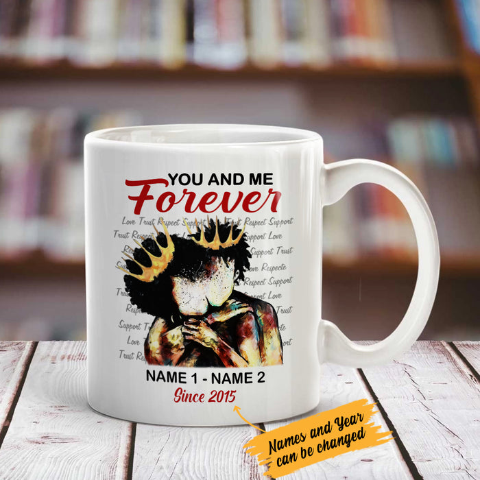 Personalized BWA Couple King & Queen Mug AG272 81O47 1