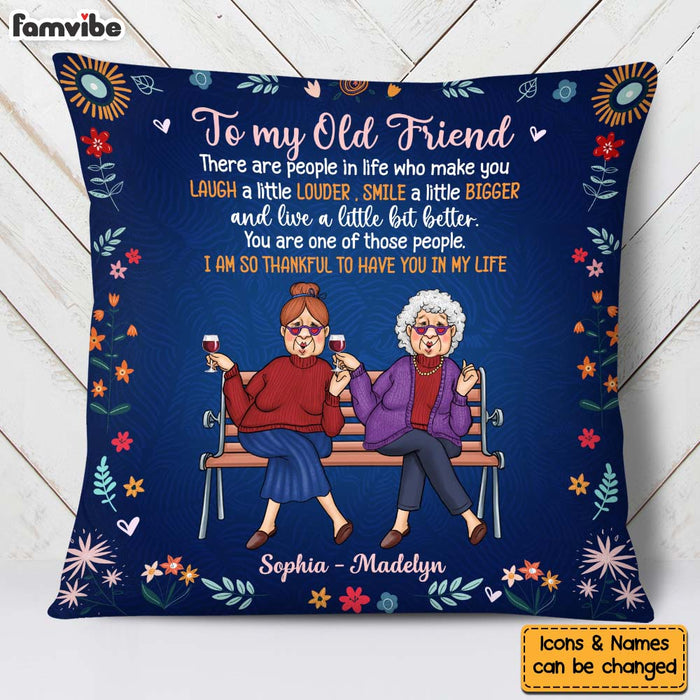 Personalized Gift For Friends I Am So Thankful Pillow 30176 1