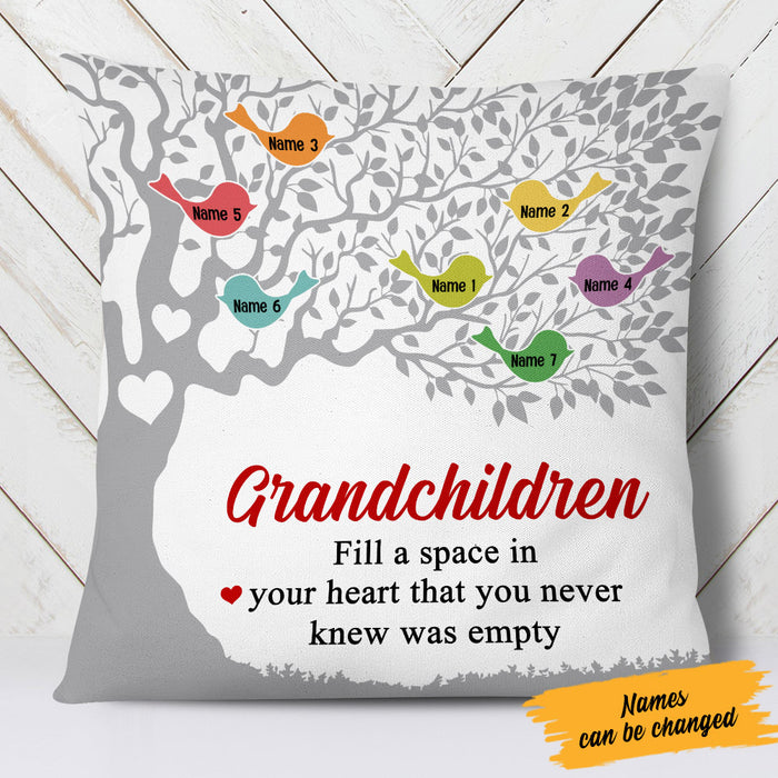 Personalized Grandma Family Tree Pillow AP224 65O53 (Insert Included) 1