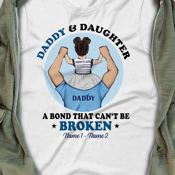 Personalized Dad Cannot Be Broken T Shirt FB51 73O58 1