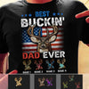 Personalized Hunting Dad Grandpa T Shirt MY252 95O34 1