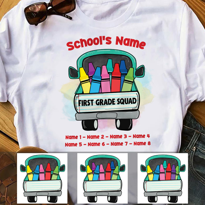 Personalized Teacher T Shirt JN284 26O36 1