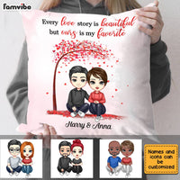 Personalized Couple Pillow JL271 85O28 thumb 1
