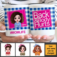 Personalized Gift Mom Life Back And Body Hurts Mug 24515 thumb 1