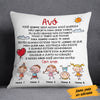 Personalized Mom Grandma Portuguese Mamãe Vovó Pillow MY71 26O58 (Insert Included) 1