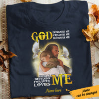 Personalized God Loves Me Child Of God T Shirt SB192 73O57 thumb 1
