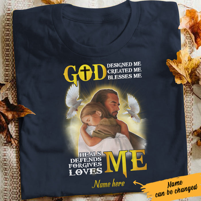 Personalized God Loves Me Child Of God T Shirt SB192 73O57 1