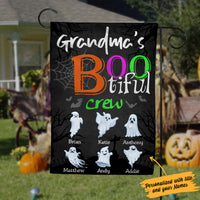 Personalized Grandma Halloween Garden Flag JL151 85O34 thumb 1