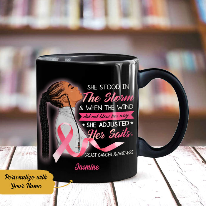 Personalized Breast Cancer Sailing BWA Mug AG82 28O58 1