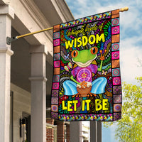 Hippie Let It Be Frog Flag JL91 65O36 thumb 1