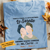 Personalized Side By Side Friends Amiche Italian T Shirt AP144 30O58 thumb 1