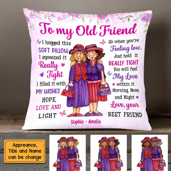 Personalized To My Friends Hug This Pillow OB253 30O47 1