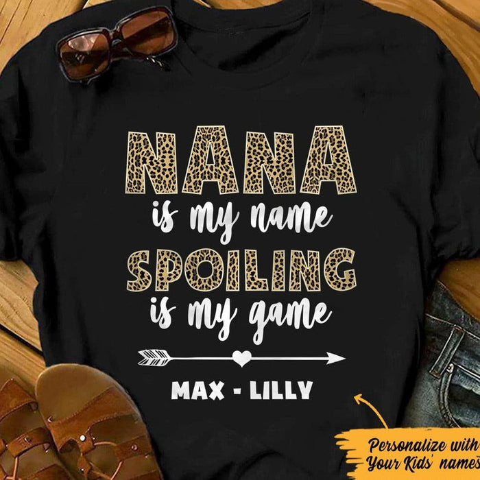 Personalized Grandma Nana T Shirt JN134 85O57 1