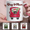 Personalized Dog Mom Christmas Red Truck Mug OB153 30O58 1