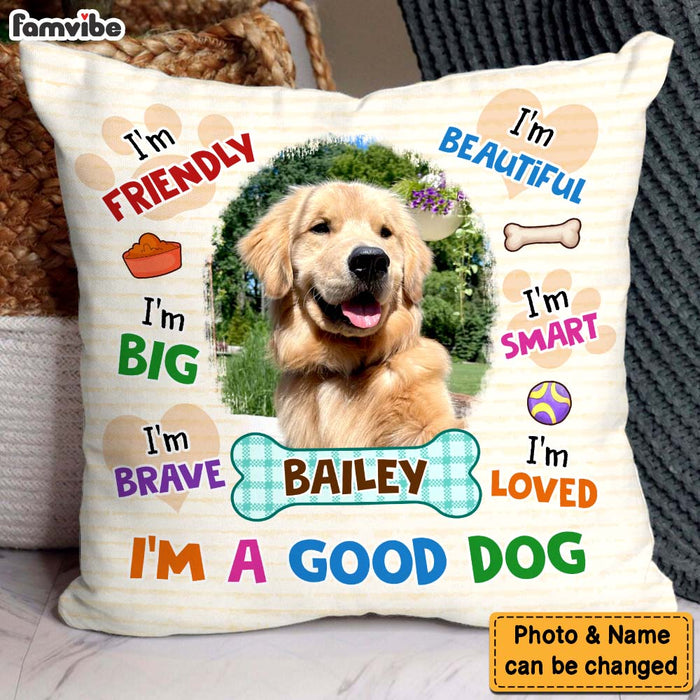 Personalized Gift For Dog Lovers I Am Big Pillow 32089 1
