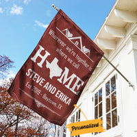 Personalized Home State House Flag JL201 81O34 thumb 1