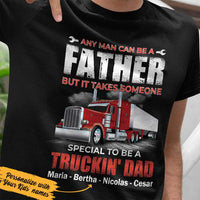 Personalized Dad Trucker  T Shirt MY91 87O34 thumb 1