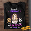 Personalized Dog Mom Grandma T Shirt JN181 95O58 1
