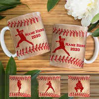 Personalized Baseball PLayers Mug NB94 29O58 thumb 1