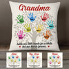 Personalized Grandma Handprint Tree  Pillow SB282 95O58 1