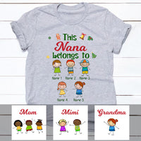 Personalized Mom Grandma T Shirt MY111 81O34 thumb 1