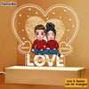 Personalized Couple Love Forever Plaque LED Lamp Night Light 22967 1