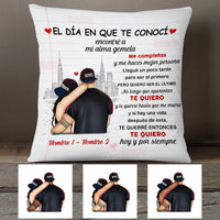 Personalized Couple Spanish Pareja Pillow AP53 26O53 thumb 1