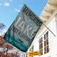 Personalized Lake Garden Flag JL32 85O34 thumb 1