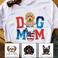 Personalized Dog Mom Dog Dad T Shirt MY61 73O36 thumb 1