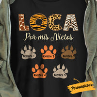 Personalized Grandma Mom Madre Abuela Spanish T Shirt MY53 30O57 thumb 1