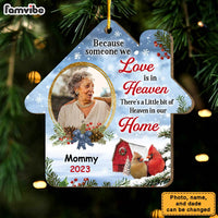 Personalized Memorial Gift Cardinal Someone We Love Is In Heaven Ornament 30071 thumb 1